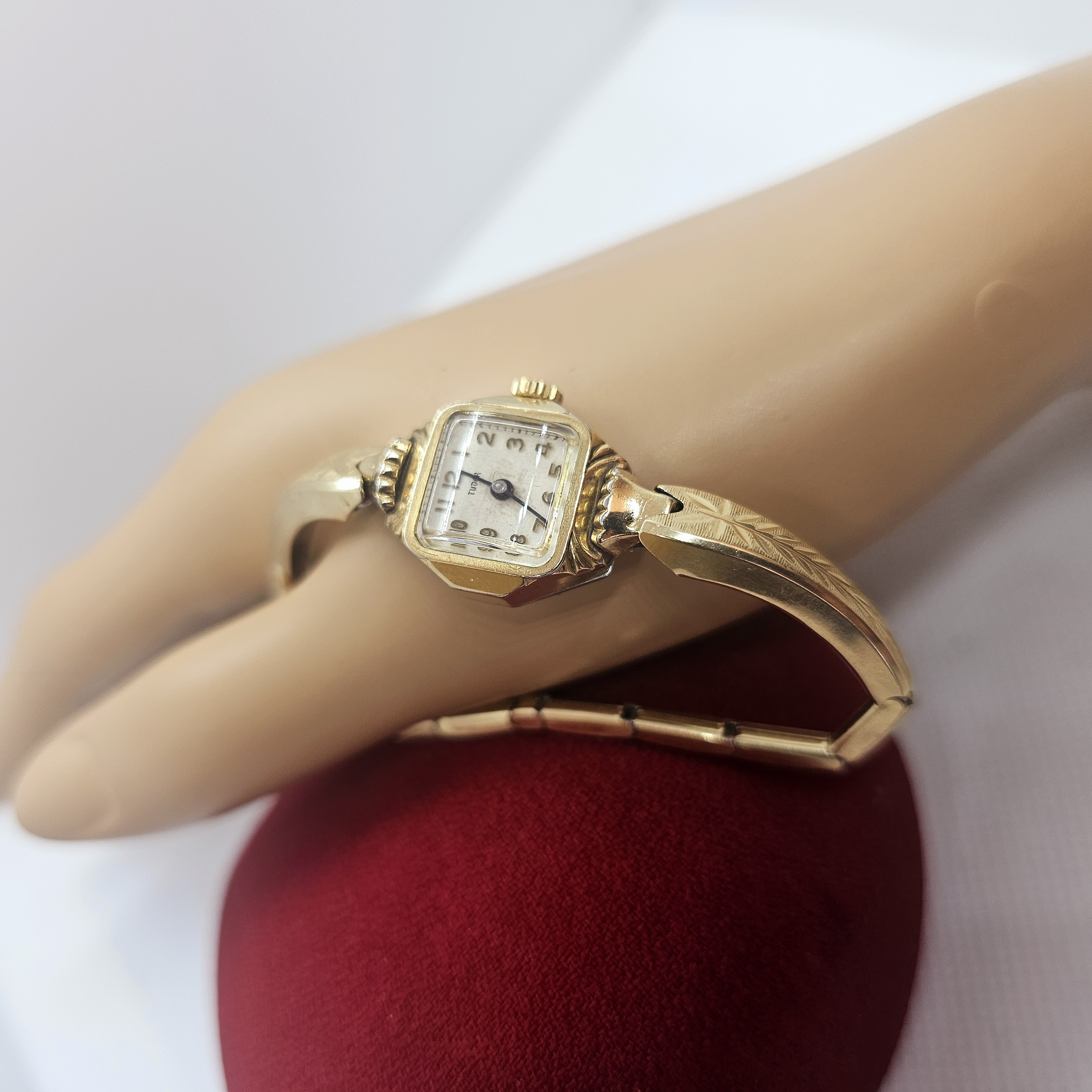 Tudor By Rolex Vintage GoldPlated Ladies Watch